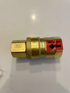 BK Resources BKG-QDC-75 3/4" FPT Gas Quick Disconnect