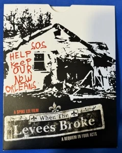 WHEN THE LEVEES BROKE EMMY FYC DVD HBO SPIKE LEE DOCUMENTARY HURRICANE KATRINA - Picture 1 of 4