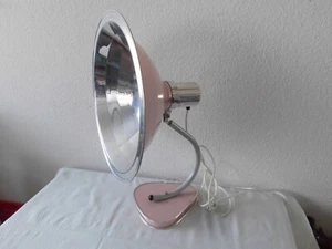 Industrielampe Arztlampe Schreibtischlampe Wärmelampe Lampe Metall 50 er Jahre - Bild 1 von 10