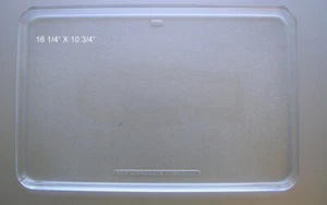 Pre Owned GE Microwave Glass Tray 16 1/4" X 10 3/4" WB48X194 - Picture 1 of 1