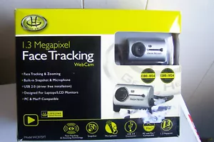 Gear Head 1.3 Megapixel Face Tracking and Zooming Webcam - Open Box - Picture 1 of 3