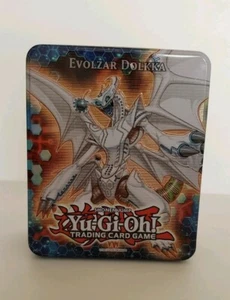 Yu-Gi-Oh 2012 Konami Tarjetas Coleccionistas Lata Evolzar Dolkka Caja Vacía - Imagen 1 de 6