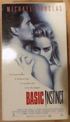 Basic Instinct - VHS - Michael Douglas, Sharon Stone - Image 1 of 3