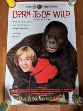 Born To Be Wild Original Video Store Promotional Movie Poster 1995