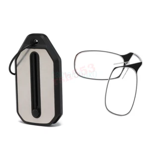 2024 SALE HOT Convenience Keychain Mini Unisex Adults Nose Clip Reading Glasses - Picture 1 of 13