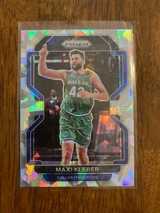 2021-22 Panini Prizm MAXI KLEBER Cracked Ice Prizm Card MAVERICKS - Bild 1 von 2