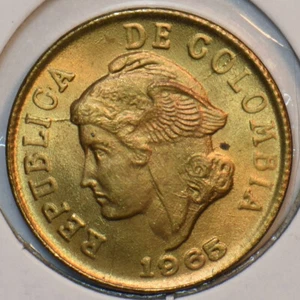 Colombia 1965 2 Centavos 196038 combine shipping - Picture 1 of 2