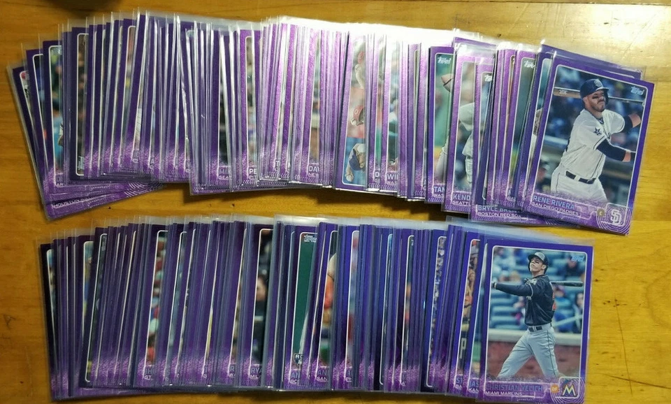 2015 Topps Toys R Us Purple Border Fill Your Set You Pick choice - Image 1 of 1