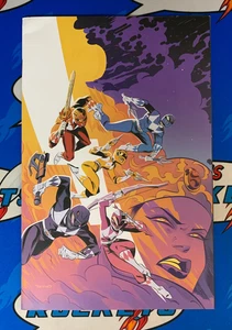 Mighty Morphin Power Rangers Ritas Rewind #1 - BOOM Cover D 1:10 Tango Full Art - Picture 1 of 6