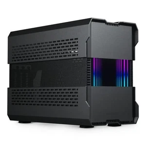 ITX Gaming PC Gehäuse | Phanteks Evolv Shift XT (Schwarz) | Ausziehbar - Gebraucht - Bild 1 von 15
