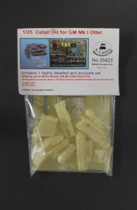 LZ Models 1/35th Scale Detail Set for GM Mk. I Otter Set No. 35423 - Picture 1 of 1