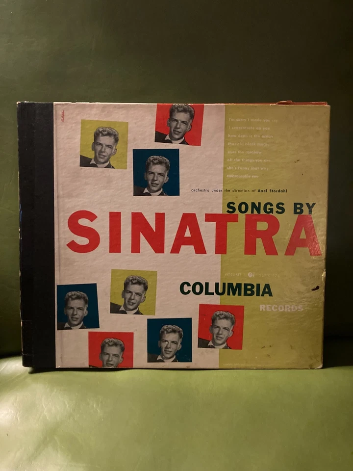 FRANK SINATRA songs by sinatra 4 x 78 rp Records ( jazz ) Columbia VG - Image 1 of 4