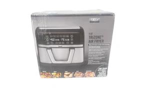 bella PRO - 9-qt. TriZone Touchscreen Air Fryer mit Dual Flex Korb - Edelstahl - Bild 1 von 8