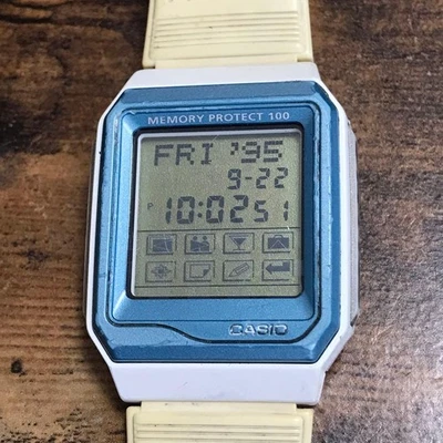 Casio Data Bank VDB 101JIM Digital Dial Mens Watch with Battery Update - Image 1 of 4