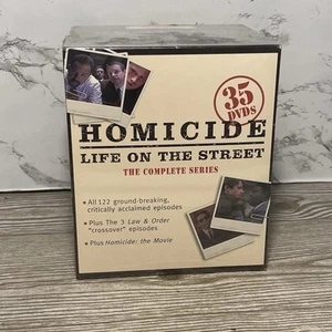 Homicide Life on the Street DVD Complete Series Seasons 1-7 & Bonus Sealed Tear - Picture 1 of 6