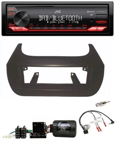 JVC Bluetooth USB DAB Lenkrad Autoradio für Citroen Nemo Fiat Fiorino Peugeot Bi - Bild 1 von 9