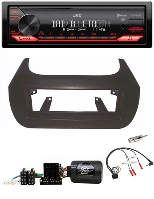 JVC Bluetooth USB DAB Lenkrad Autoradio für Citroen Nemo Fiat Fiorino Peugeot Bi - Bild 1 von 4