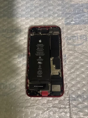 OEM Apple iPhone SE 2nd Gen 2020 Red Housing Back Cover w/ All Parts Read desc - Image 1 of 2