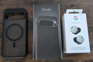 Google Pixel 9 Pro 5G 128GB 16GB Obsidian Black - Bild 1 von 9