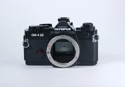 Olympus OM-4 Ti Schwarz 35mm Analoge SLR Kamera #1198130 - Bild 1 von 4