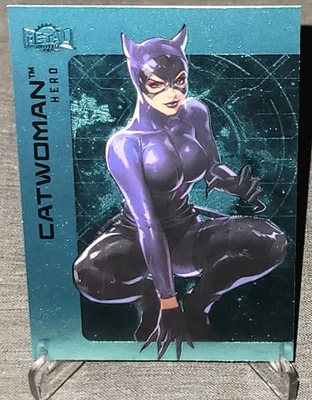 2025 Skybox Metal Universe Batman - Catwoman (Selina Kyle) #29 - Aqua FX - Image 1 of 2