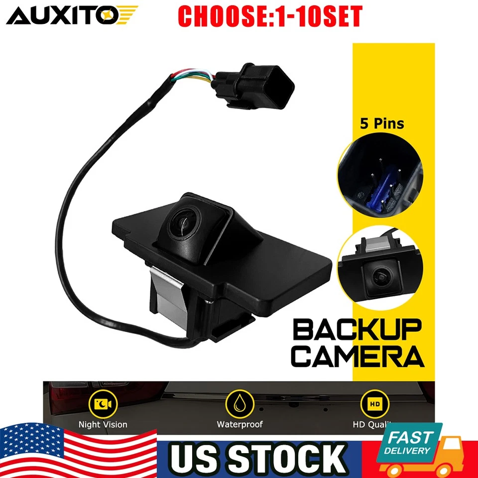 Cámara de visión inversa trasera Fit 14-16 Kia Cadenza OEM parte 95760E8000 1-10X Foto 1 de 4