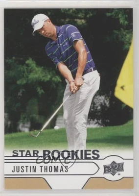 Auténtico 2021 SP Upper Deck Star Rookies Justin Thomas #UDR-1 RC Foto 1 de 2