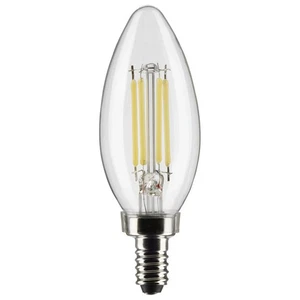 5.5 Watt B11 LED - Clear - Candelabra base - 90 CRI - 5000K - 120 Volt - 24-Pack - Picture 1 of 6