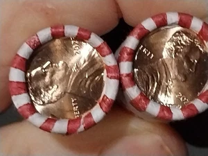 2025 P&D Lincoln Shield Cent Uncirculated US Mint 2 ROLL Set - Picture 1 of 4