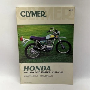 Clymer Honda 100-350cc OHC Singles 1969-1982 Manual M315 - Bild 1 von 17