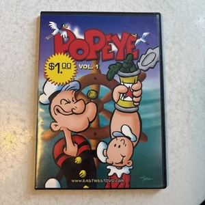 Popeye Vol. 1 DVD East West Entertainment Good Condition - Imagen 1 de 4