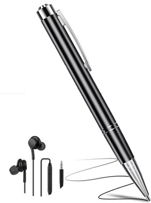 Juststone Digital Voice Recorder Pen Audio Storage Device Lecture Meeting Class - Image 1 of 4