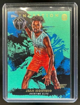2021-22 Topps Inception OTE Jean Montero RC Aqua Rookie #/25 - Image 1 of 2
