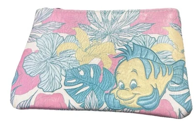 Cartera Monedero Loungefly Disney La Sirenita Pequeña Bolsa con Cremallera Platija Usada en Excelente Condición Foto 1 de 4