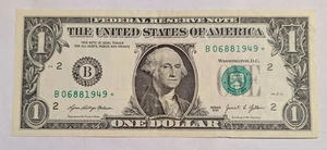 $1 2021 LOW RUN 500.000 *Banconota stella* - Foto 1 di 3