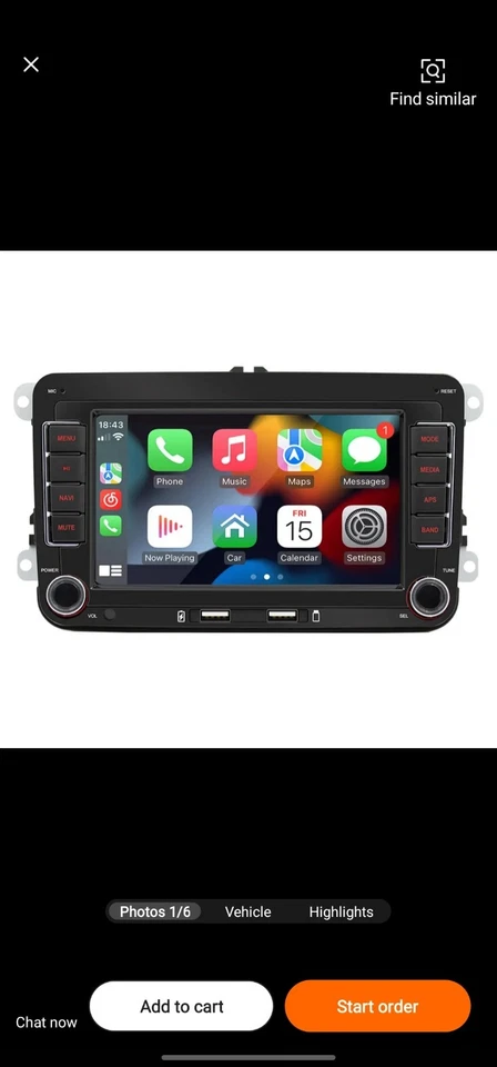 Carplay Wireless Per Vw - Immagine 1 di 4