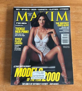 Maxim for Men Magazine November 2000 Models of the Year Issue - Imagen 1 de 2