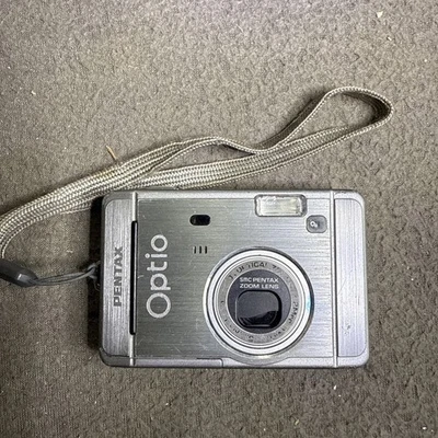 Digital Camera. Pentax Optio S30 3.2 MP.  Tested & Working Needs Batteries - Image 1 of 4