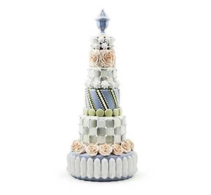 NEW Mackenzie-Childs Cameo Tiered Cake - Picture 1 of 3