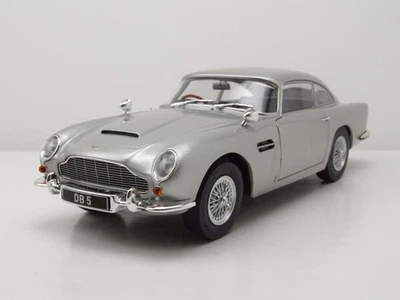 Aston Martin DB5 1964 Argento Modellino 1:18 Solido - Immagine 1 di 4