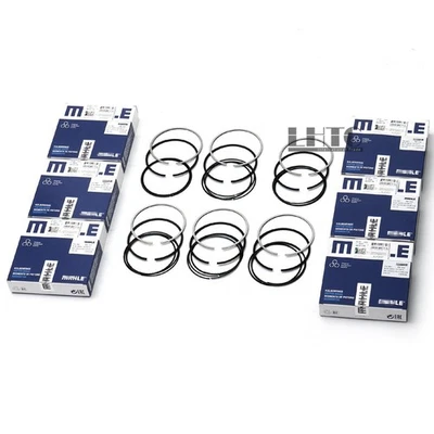 6pcs STD Piston Rings Set For BMW 335d 535d F30 F31 F10 F11 F15 N57 3.0 Diesel - Image 1 of 4