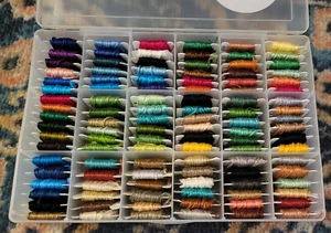 DMC Lot 108 Dmc floss on bobbins - Picture 1 of 1