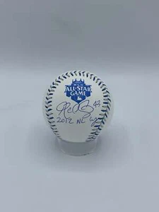 R.A. Dickey Autographed 2012 All Star baseball with 2012 NL Cy Inscription (JSA) - Picture 1 of 1