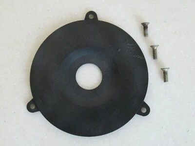 Cubierta de cubo de rueda delantera negra de plástico para Husqvarna WXC360 WR360 1993 Foto 1 de 4