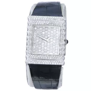 DeLaneau Weißgold Diamanten Cocktailuhr - Bild 1 von 5
