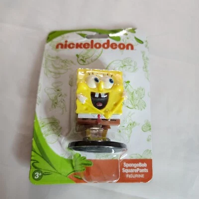 Nickelodeon Monograma Bob Esponja Pantalones Cuadrados Estatuilla ¡NUEVO! Foto 1 de 4