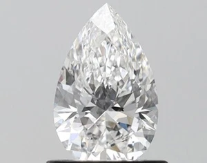 1.04 CT, E-VS1 Pear Cut Diamond,IGI Certified Diamond, CVD Lab Grown Diamond - Picture 1 of 8