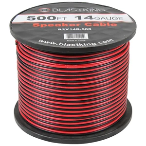 Blastking R2X14B-500 14 AWG 2-Conductor Speaker Cable 500 Ft - Picture 1 of 2
