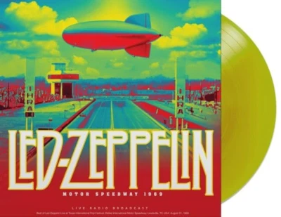 Led Zeppelin Motor Speedway 1969 Yellow Vinyl Record Limited Live Recording  - Image 1 of 4