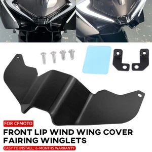 Front Lip Wind Wing Fairing Winglet Cover Trim Spoiler For CFMOTO 675SS 675SR-R - Picture 1 of 24